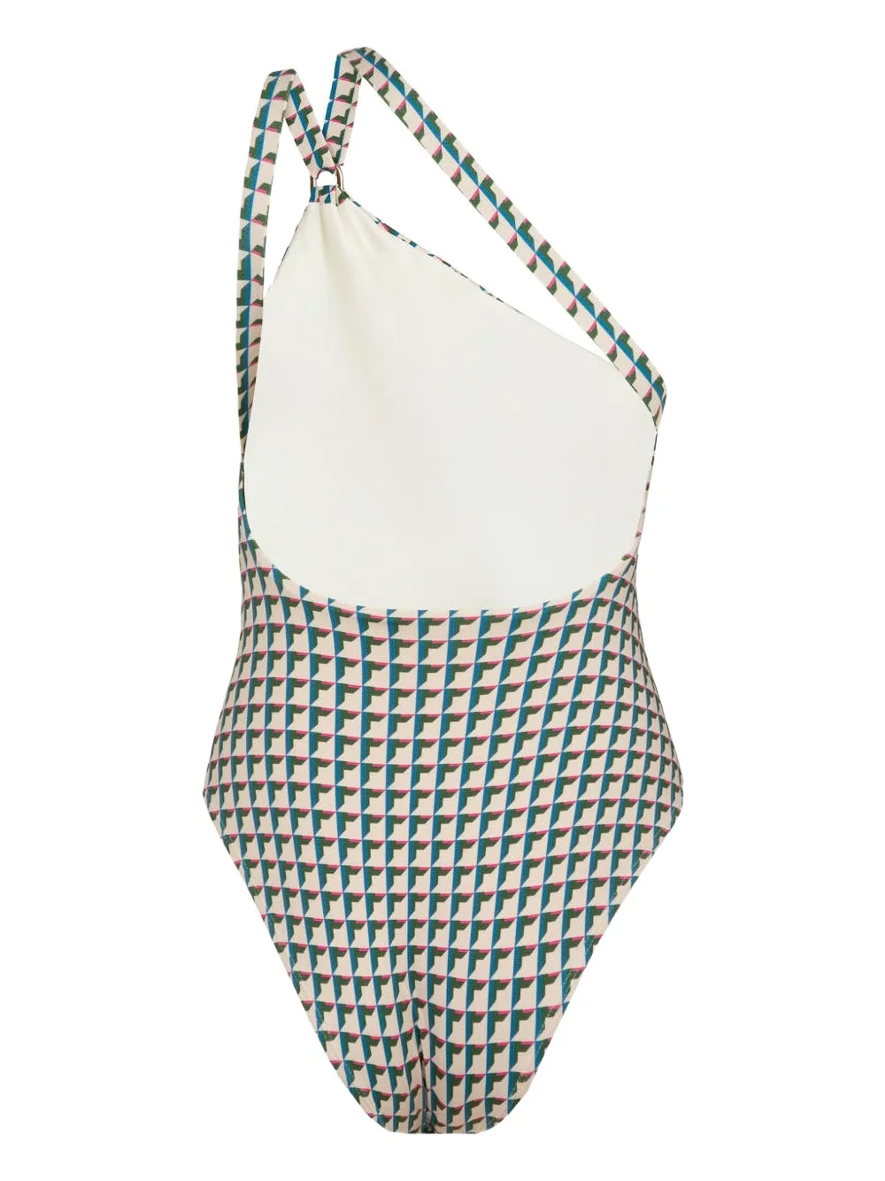 Lenny Niemeyer one-shoulder geometric-print swimsuit | One-Pieces | Image 2