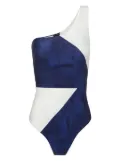 Lenny Niemeyer one-shoulder swimsuit - White