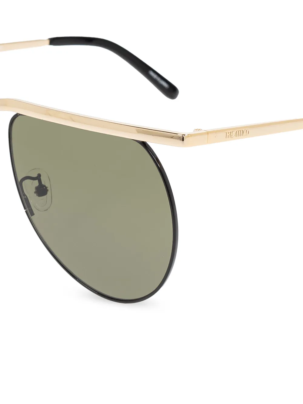 The Attico Attico65 zonnebril Goud