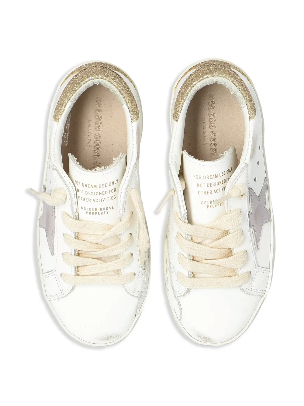 Golden Goose Kids Super-Star sneakers White