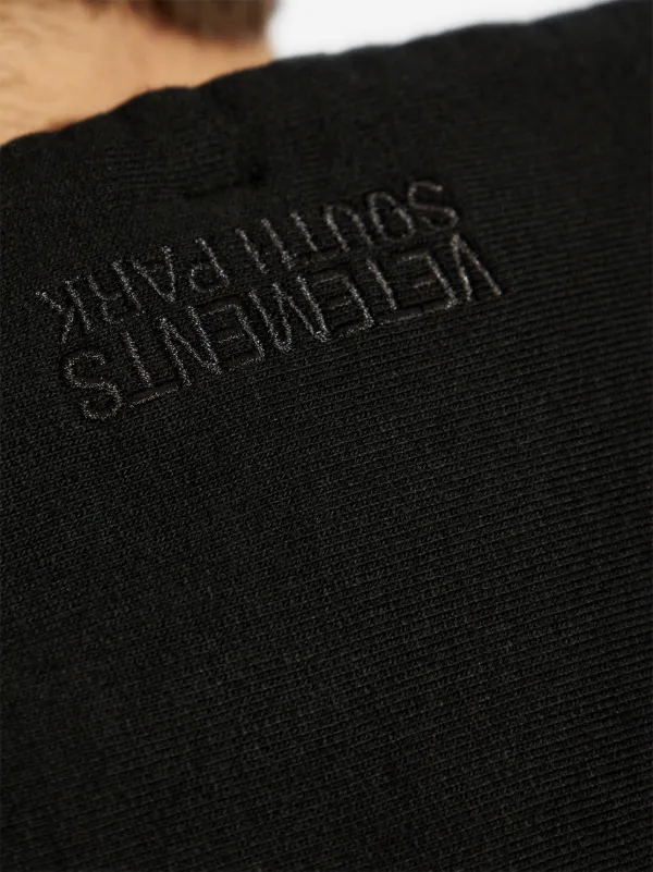 VETEMENTS Southpark Hoodie | Black | FARFETCH
