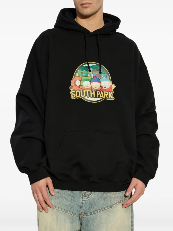 VETEMENTS Southpark Hoodie | Black | FARFETCH PH