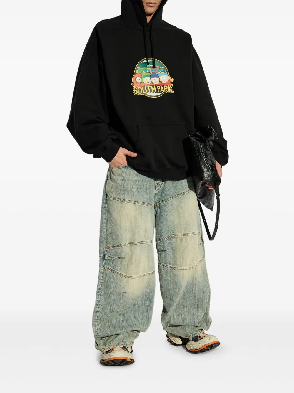 VETEMENTS Southpark hoodie - Zwart