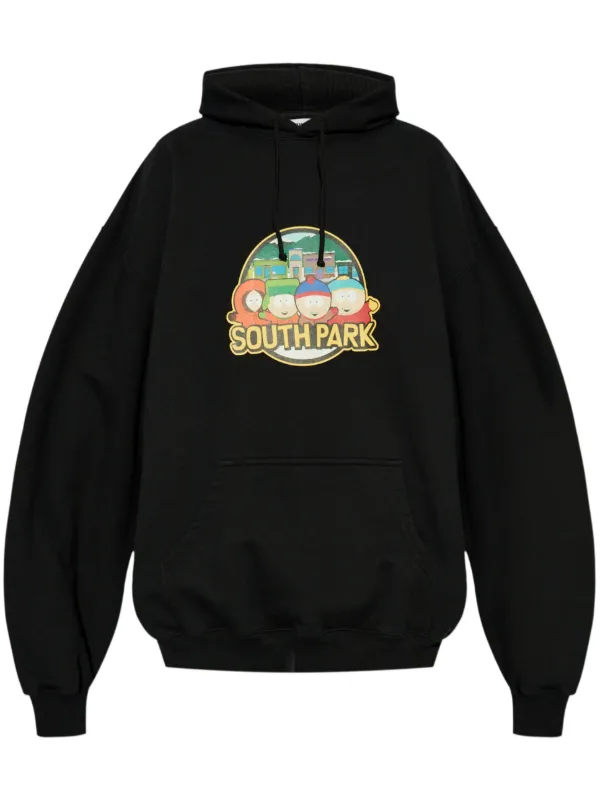 関税込み★VETEMENTS★ロゴ コットン パーカー フーディー VETEMENTS Name-tag Printed Hoodie | Black | FARFETCH GE