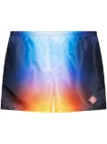 Casablanca gradient-effect swim shorts - Blue