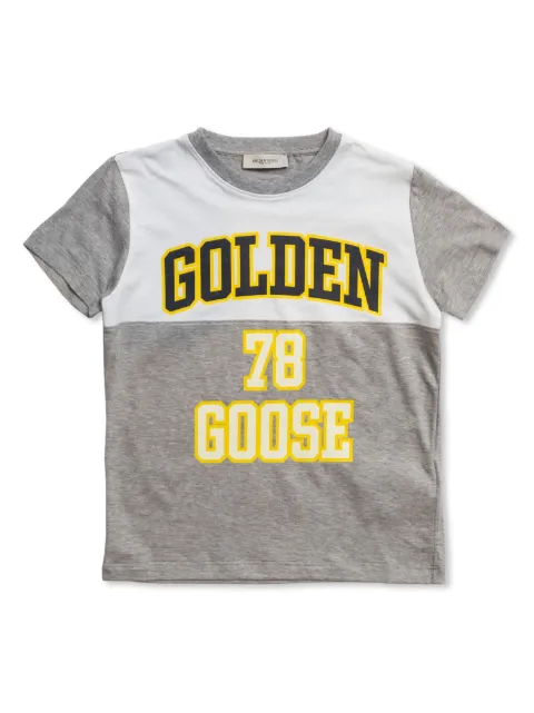 Golden Goose Kids Camiseta de algodão