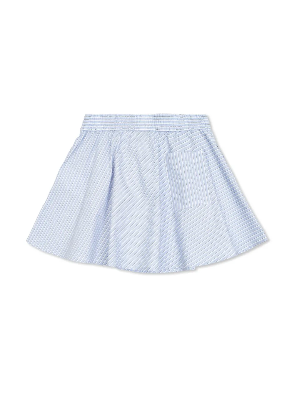 Golden Goose Kids striped skirt - Blauw