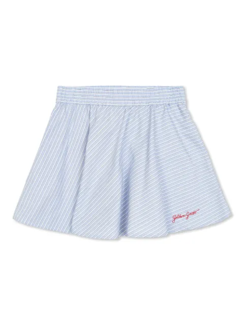 Golden Goose Kids falda a rayas