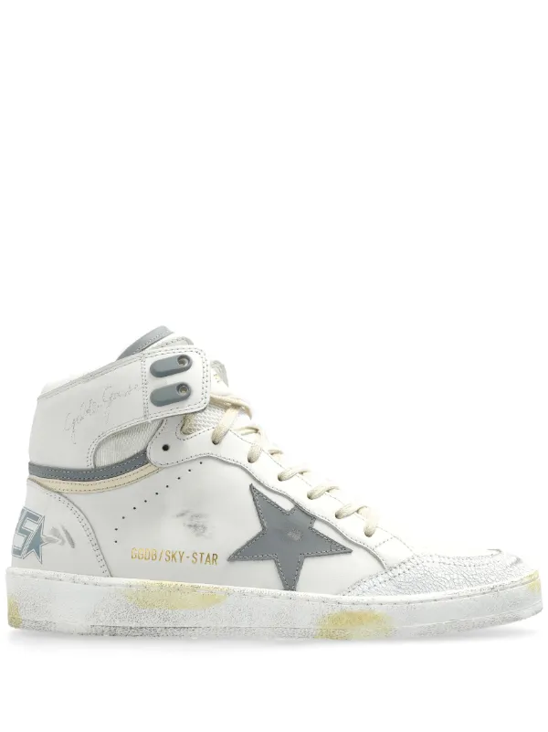 Golden Goose Sky-Star スニーカー | ホワイト | FARFETCH JP