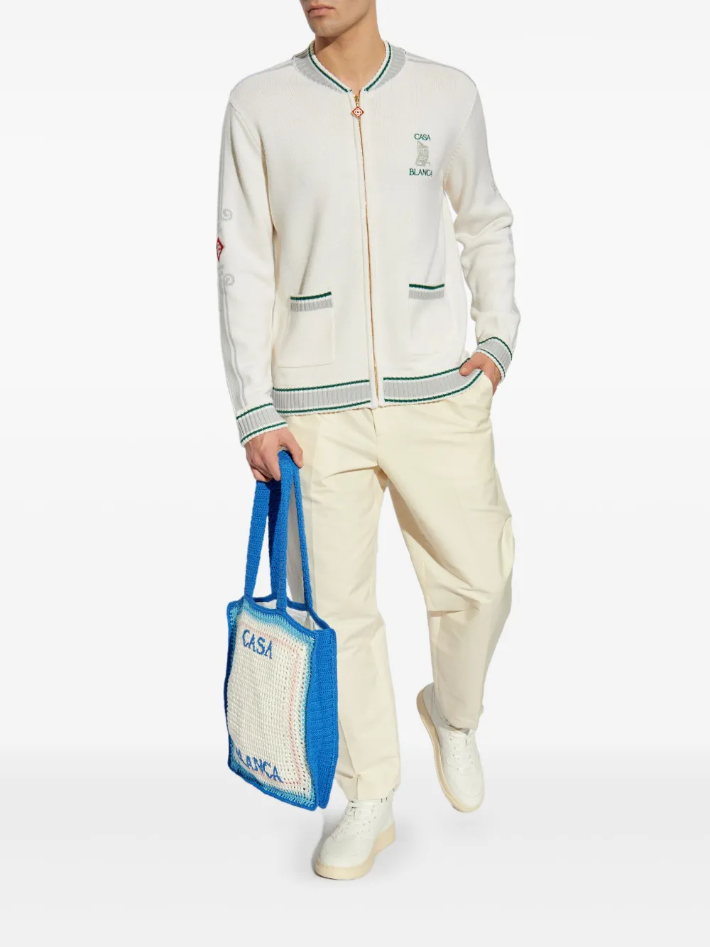Casablanca Casa Club jacket - Wit