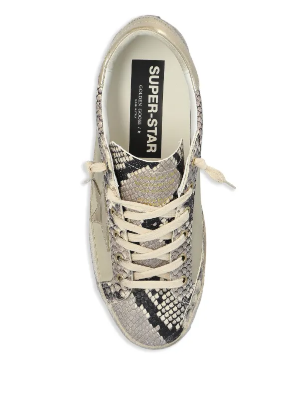 【Golden Goose】 Super Star Sneakers Gray Code(25.5-29.5cm) Golden Goose Superstar Sneakers | Grey | FARFETCH