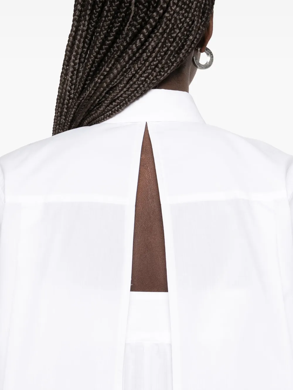 sacai Katoenen blouse Wit