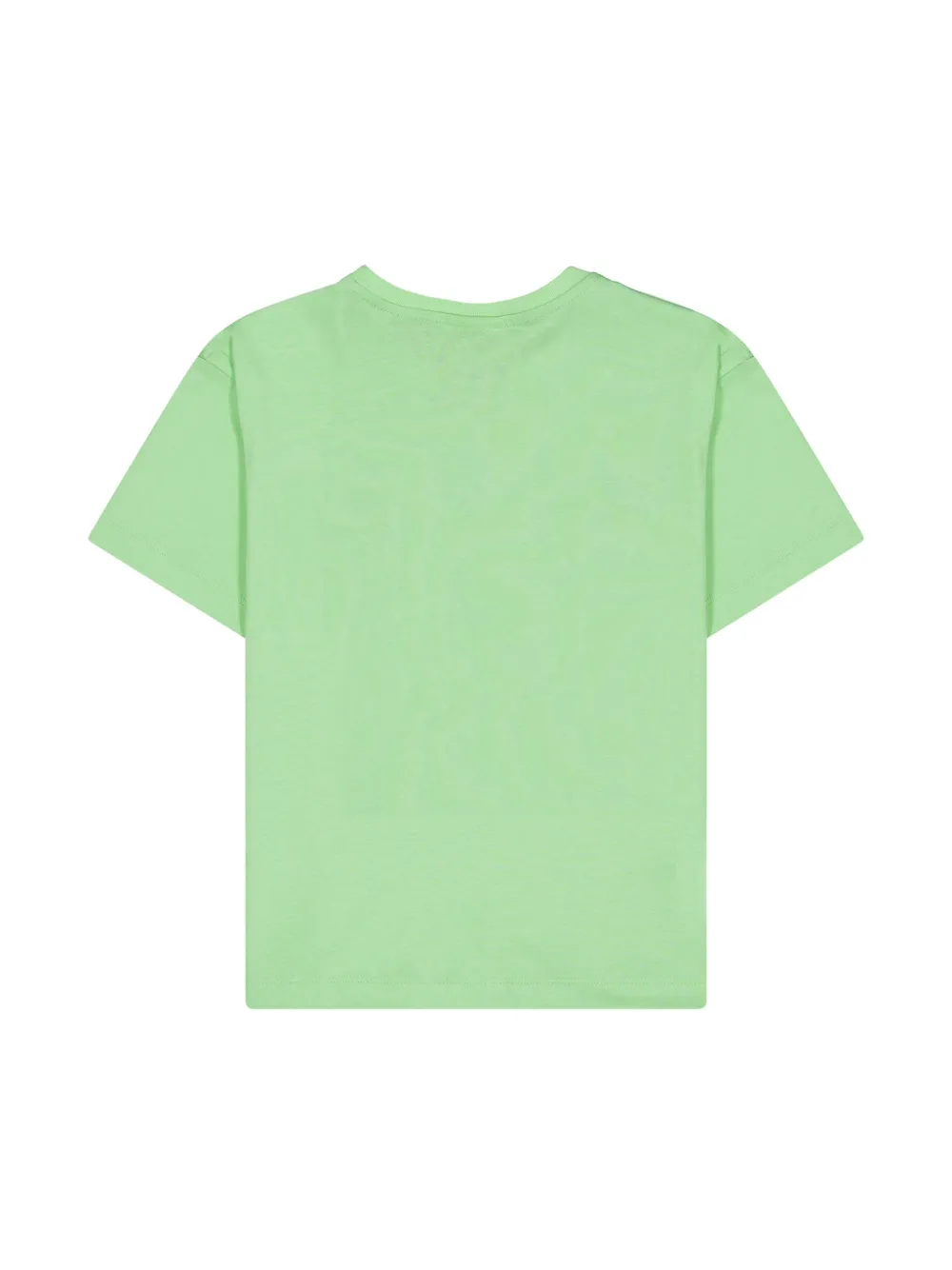 Barrow kids logo-print T-shirt - Groen