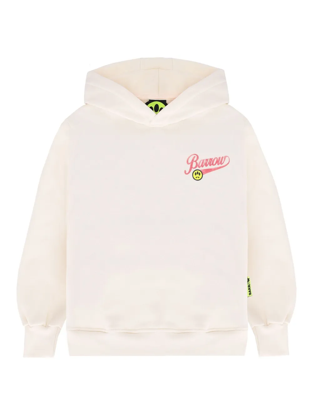 Barrow kids Hoodie met logoprint Beige