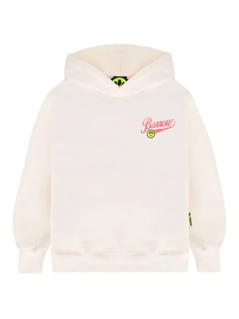 Barrow kids logo print hoodie 