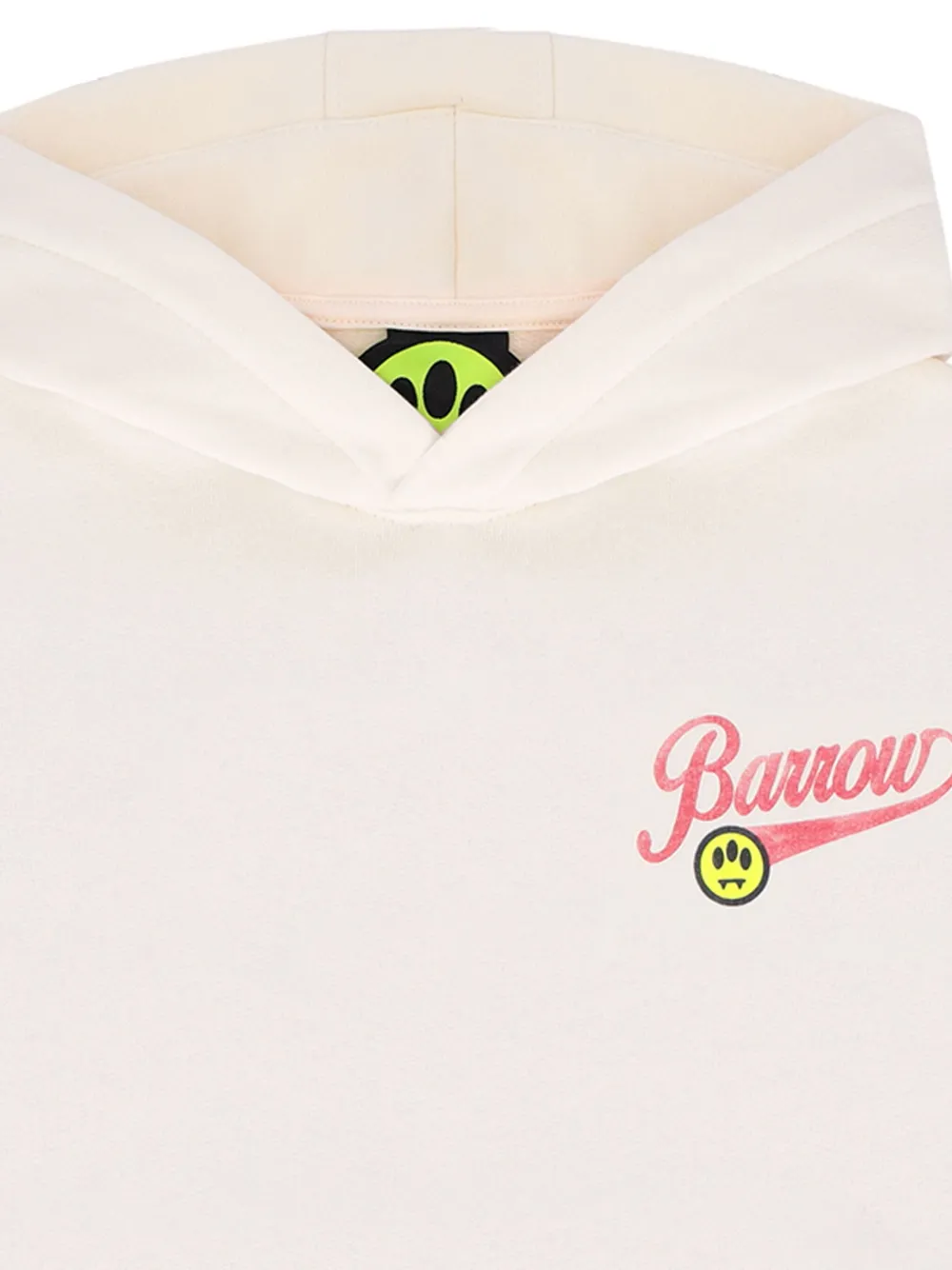 Barrow kids Hoodie met logoprint Beige