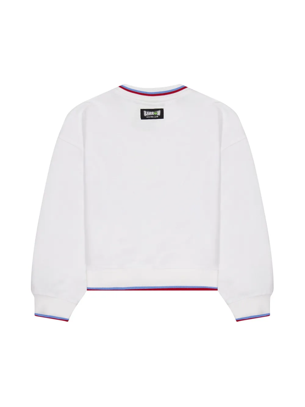 Barrow kids Sweater met logo Wit