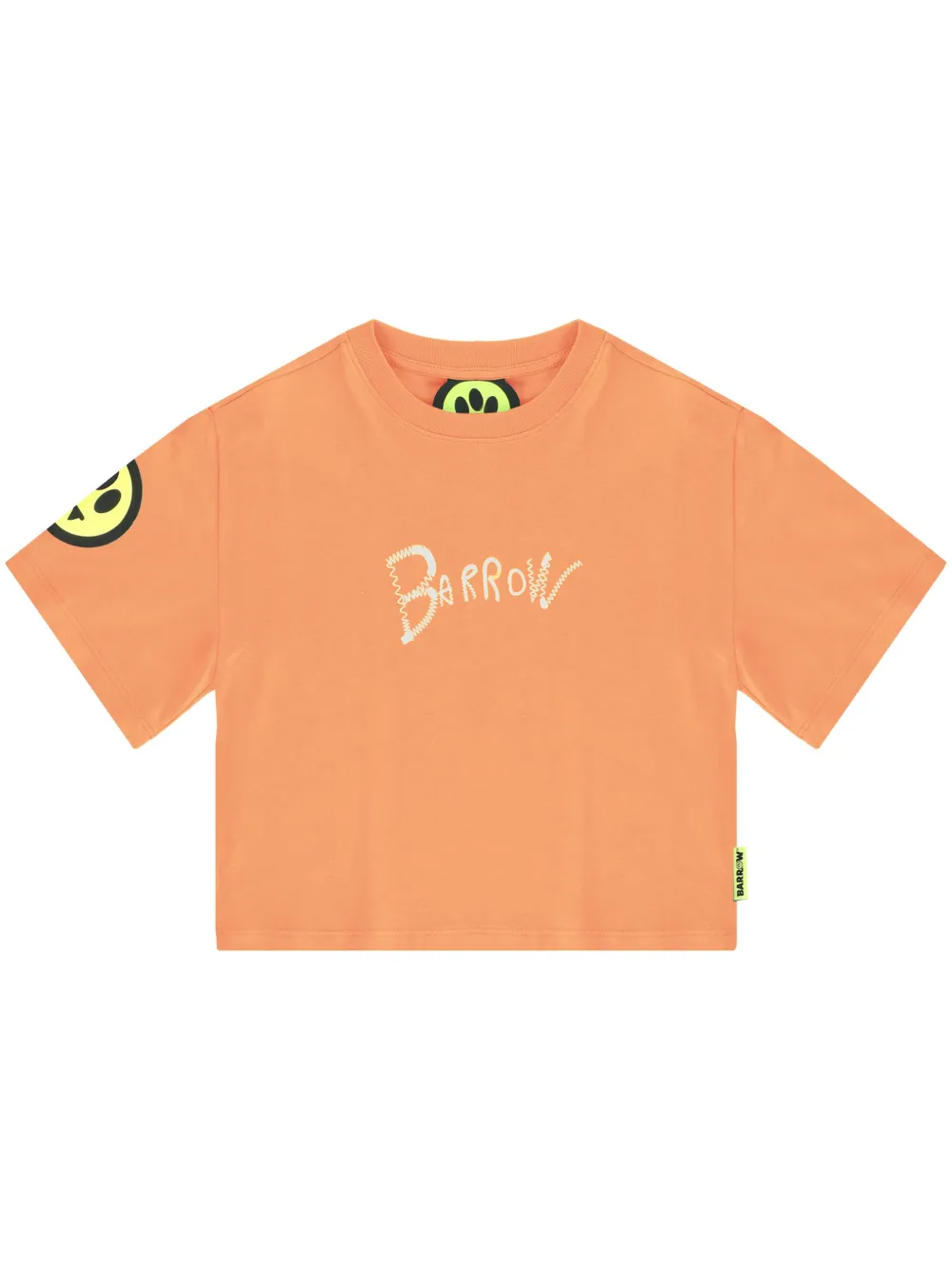 Barrow kids T-shirt met logo Oranje