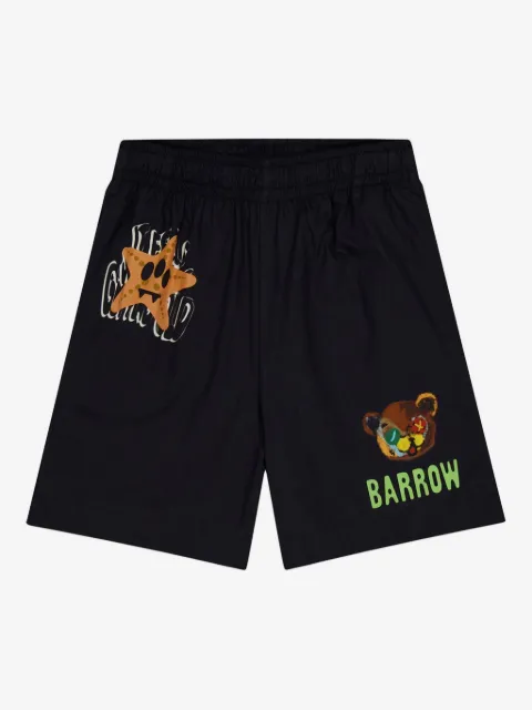 Barrow kids bermudas con estampado gráfico