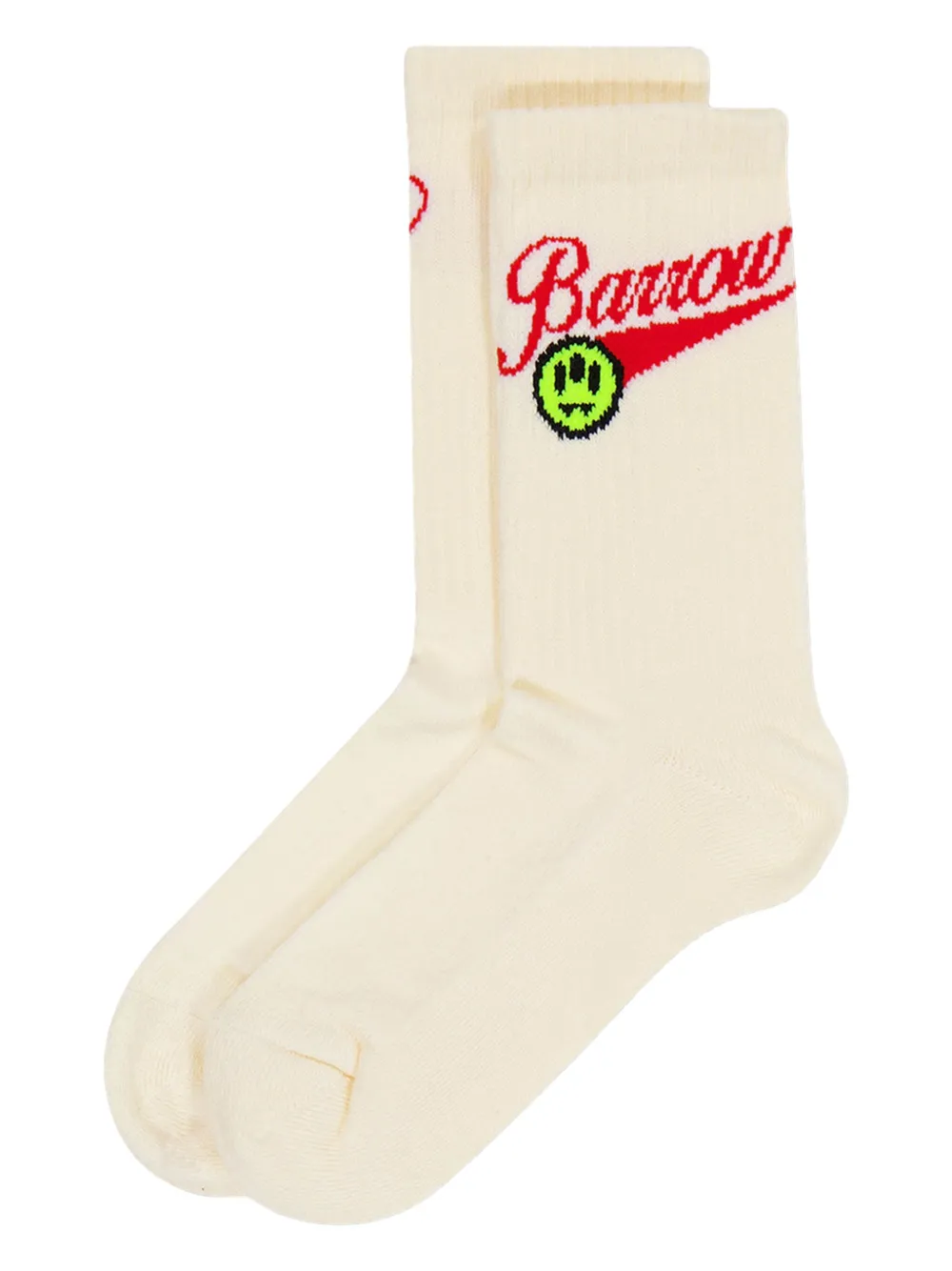 Barrow kids Sokken met logo-jacquard Beige