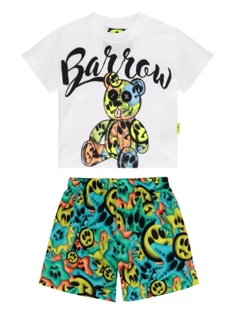 Barrow kids graphic-print shorts set