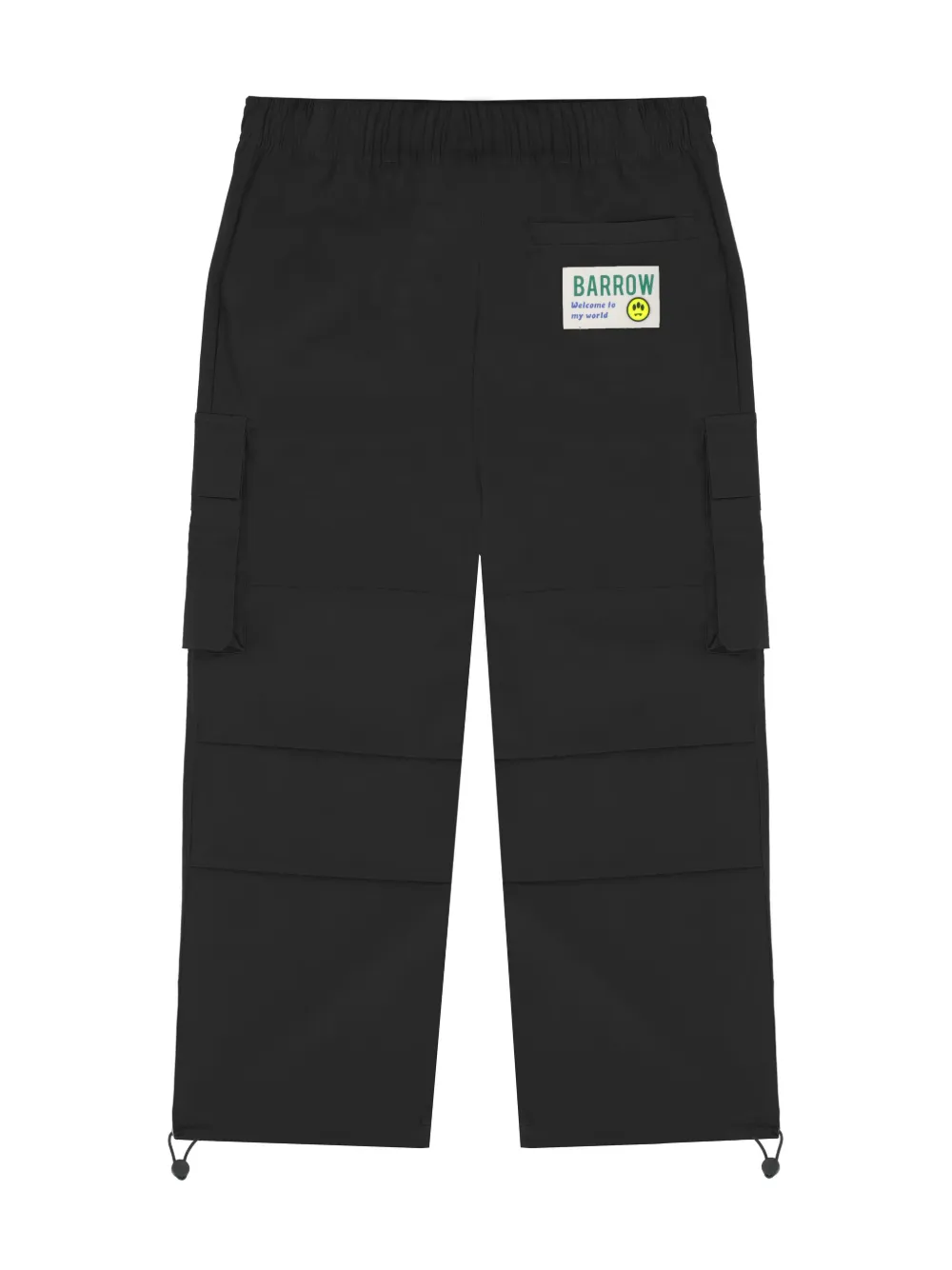 Barrow kids Popeline cargo broek - Zwart