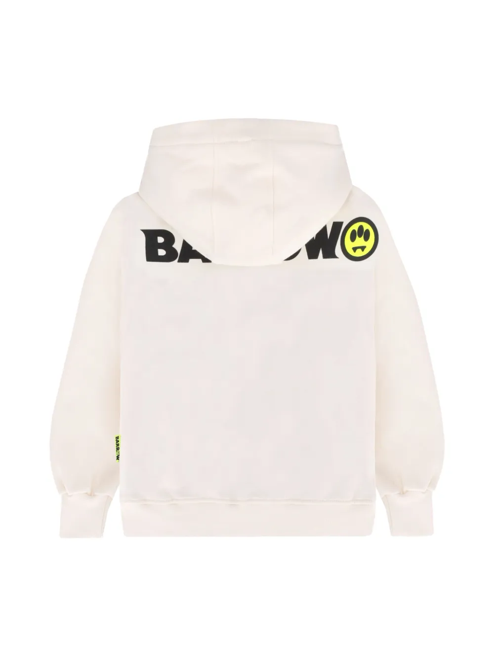 Barrow kids logo-print hoodie - Wit