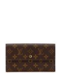 Louis Vuitton Pre-Owned 2002 Monogram Sarah Wallet long wallets - Brown