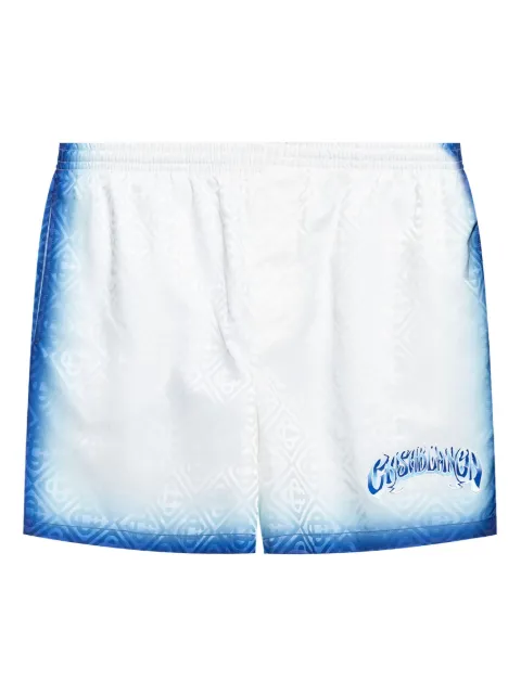 Casablanca faded-effect swim shorts