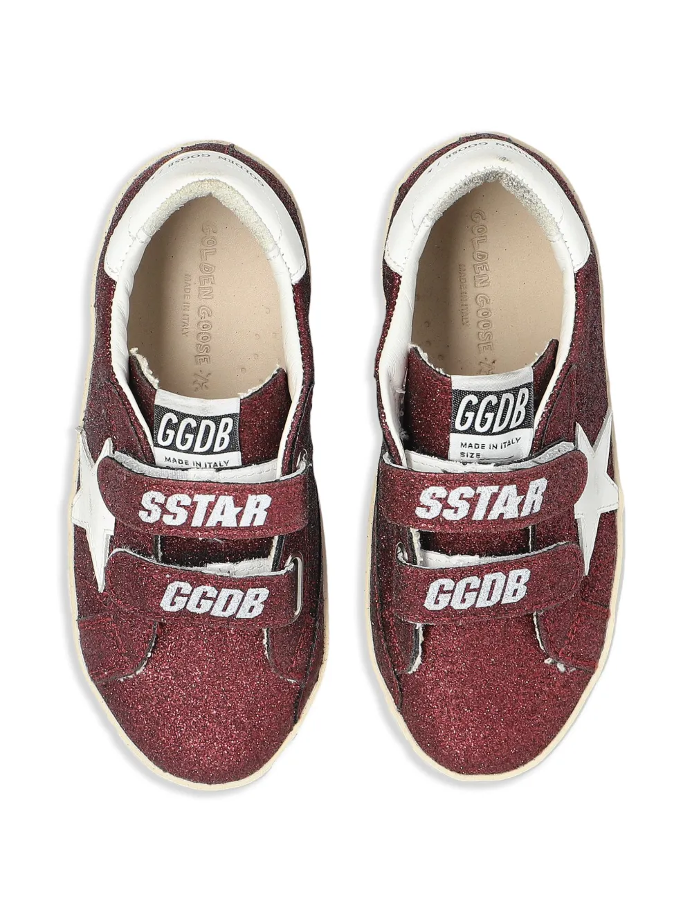 Golden Goose Kids Old School sneakers Red