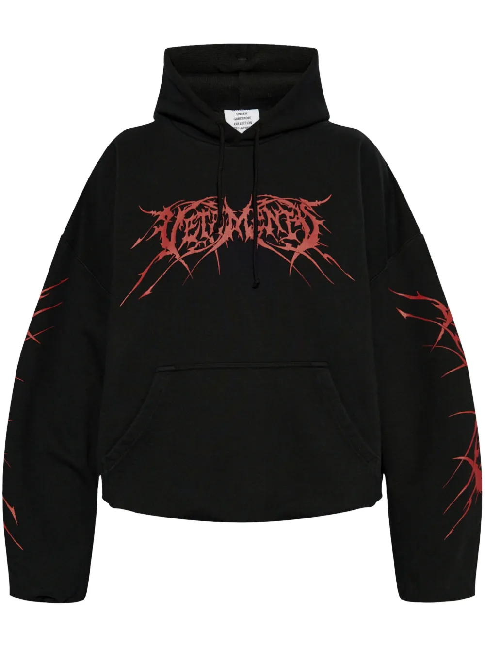 logo-print hoodie