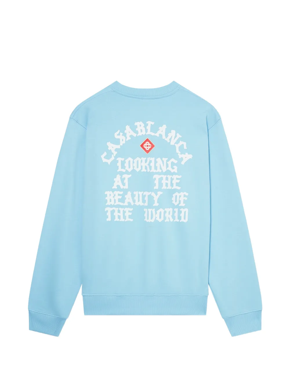Casablanca The Beauty Of The World sweater Blauw