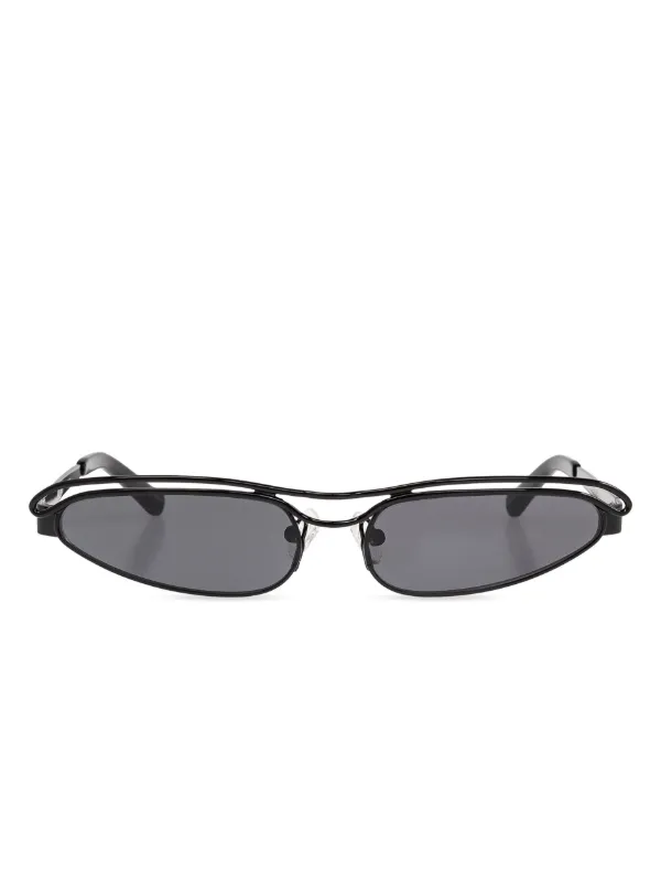 The Attico Norma Sunglasses in Black
