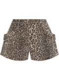 R13 Pouch Pocket shorts - Neutrals