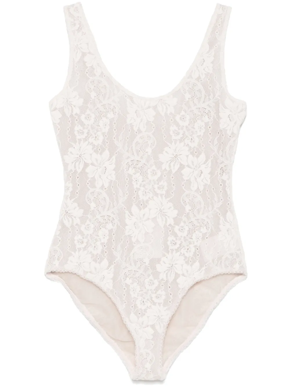 lace scoop bodysuit