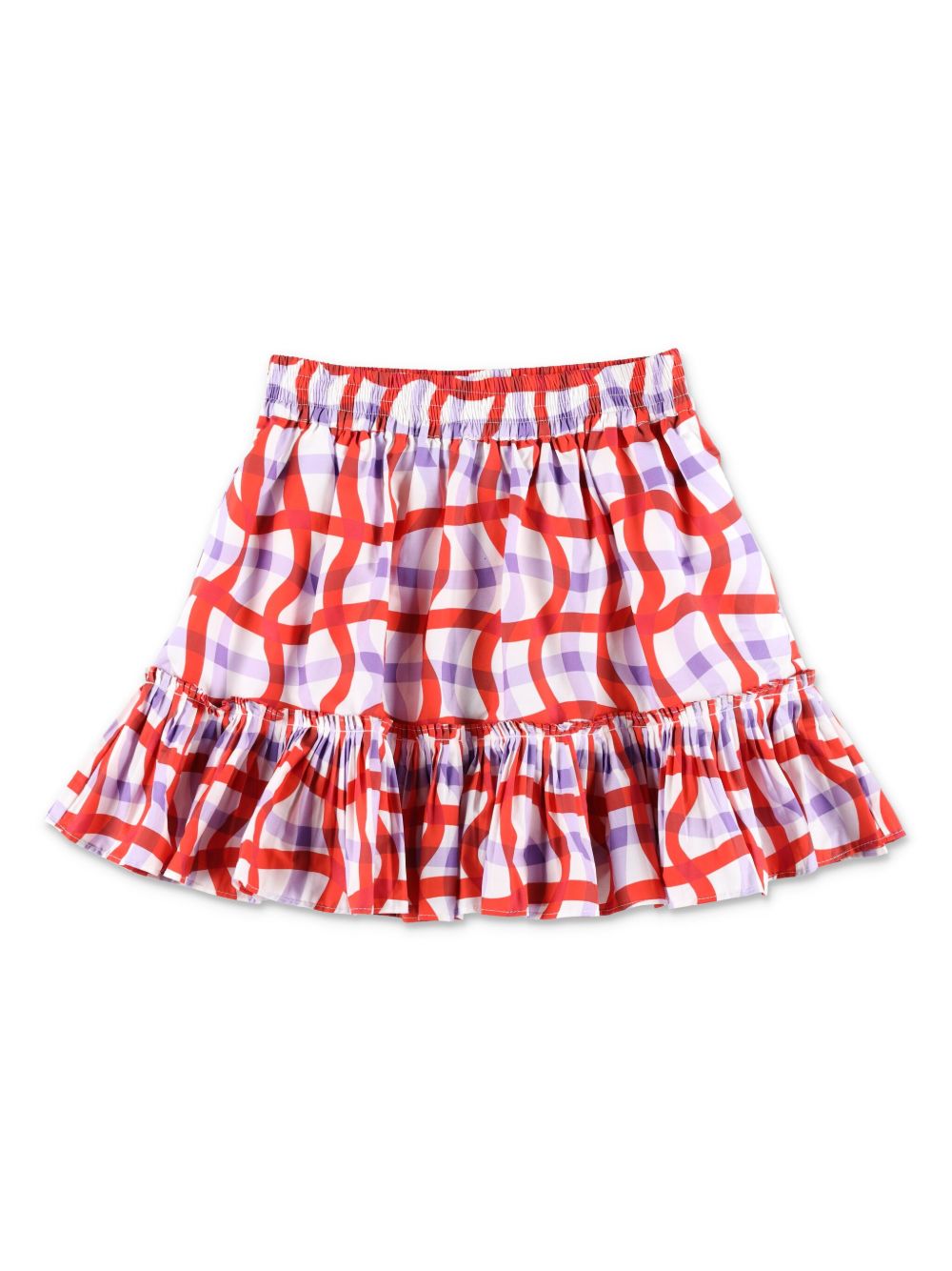 Stella McCartney Kids graphic-print skirt - Red