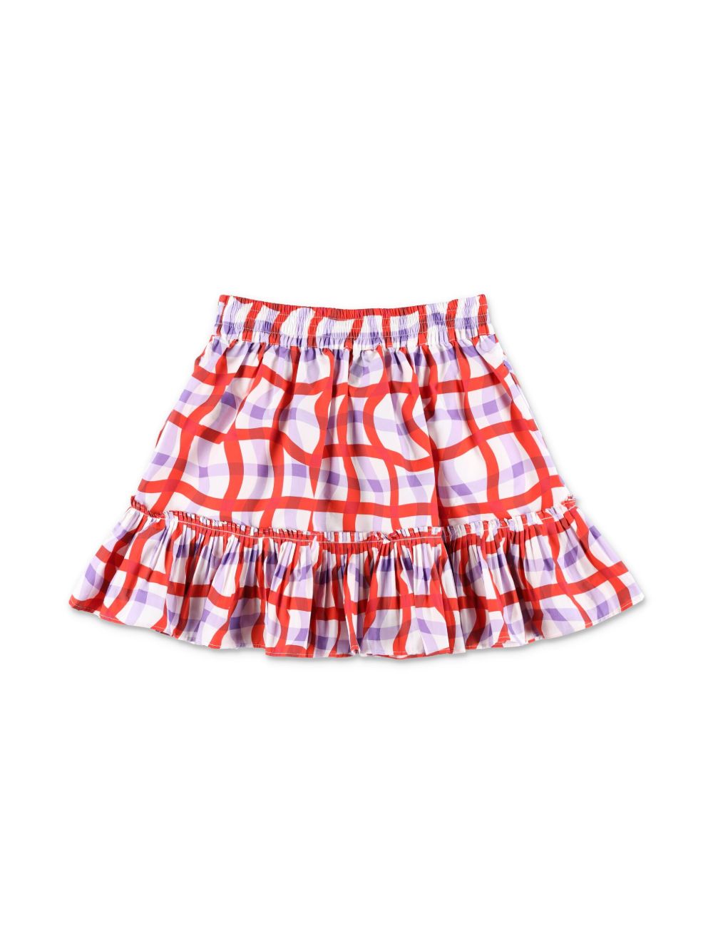 Stella McCartney Kids graphic-print skirt - Red