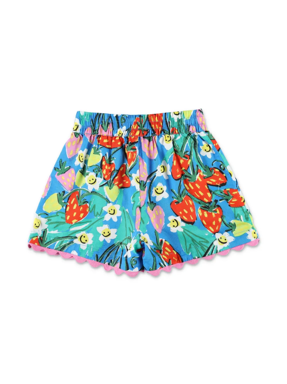 stellamccartneykids Stella McCartney Kids Shorts met print - Blauw