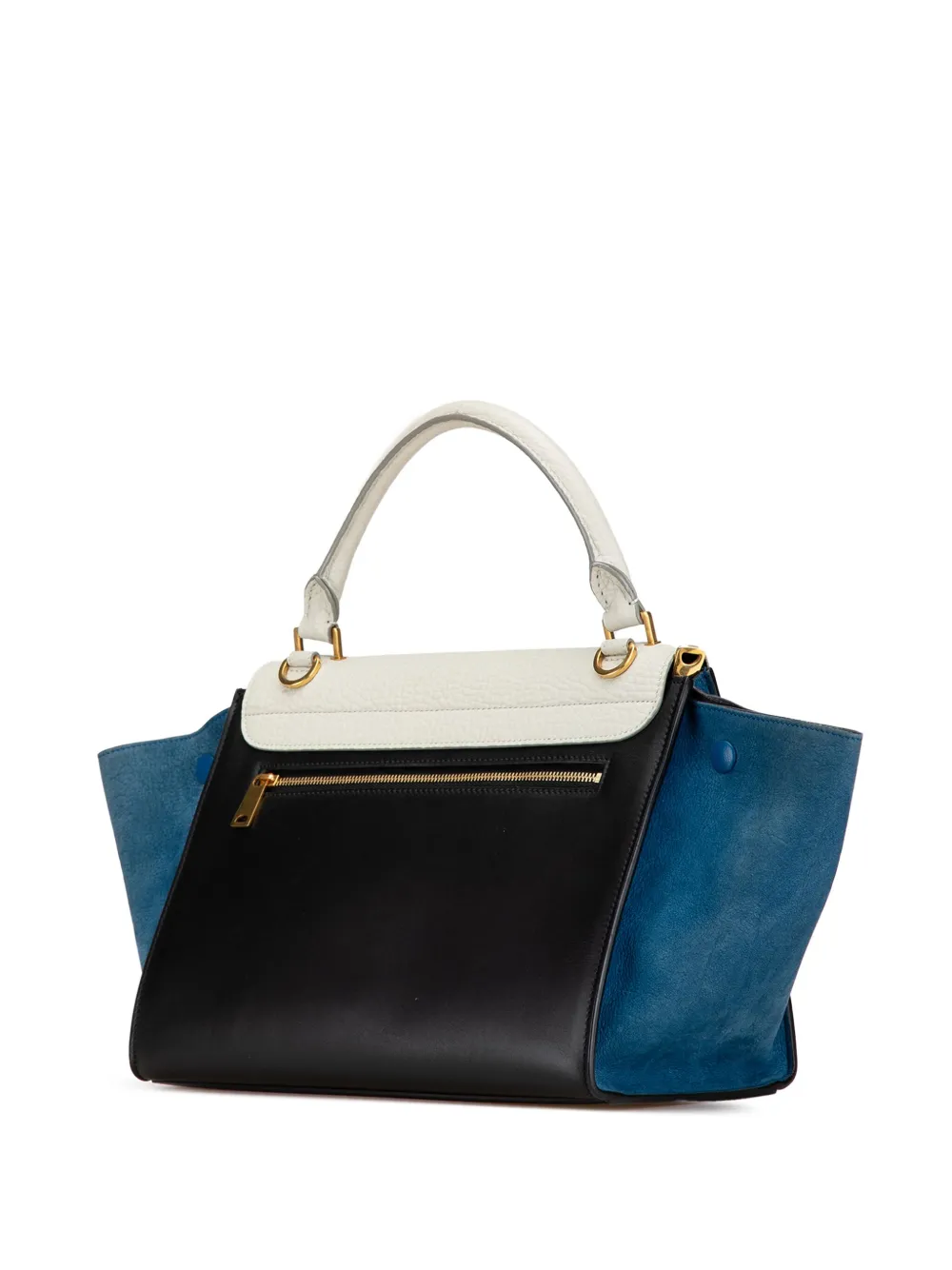 Céline Pre-Owned 2015 Small Tricolor Trapeze satchel | Satchels & Cross Body Bags | Image 3