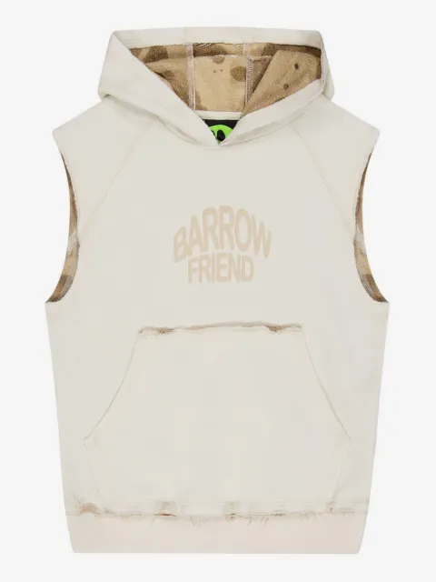 Barrow kids logo-print hoodie