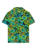 Barrow kids logo-print shirt - Blue