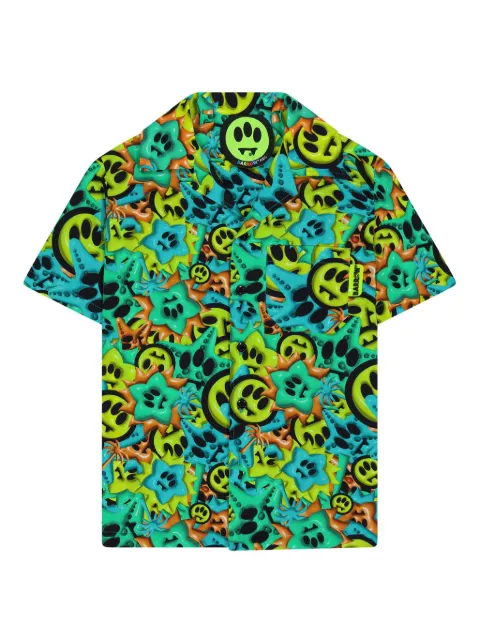 Barrow kids Camisa com estampa de logo