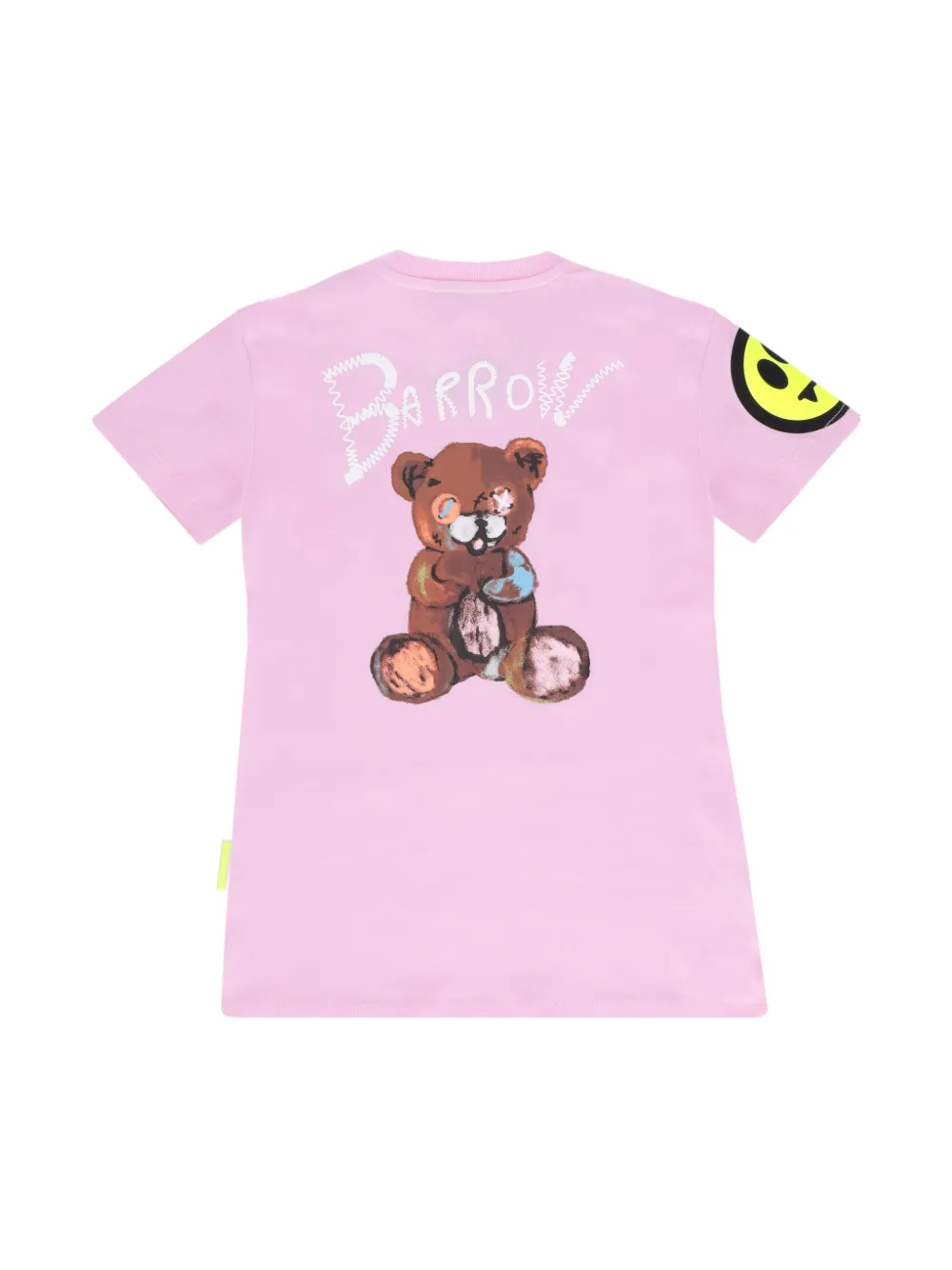 Barrow kids Jurk met logoprint - Roze