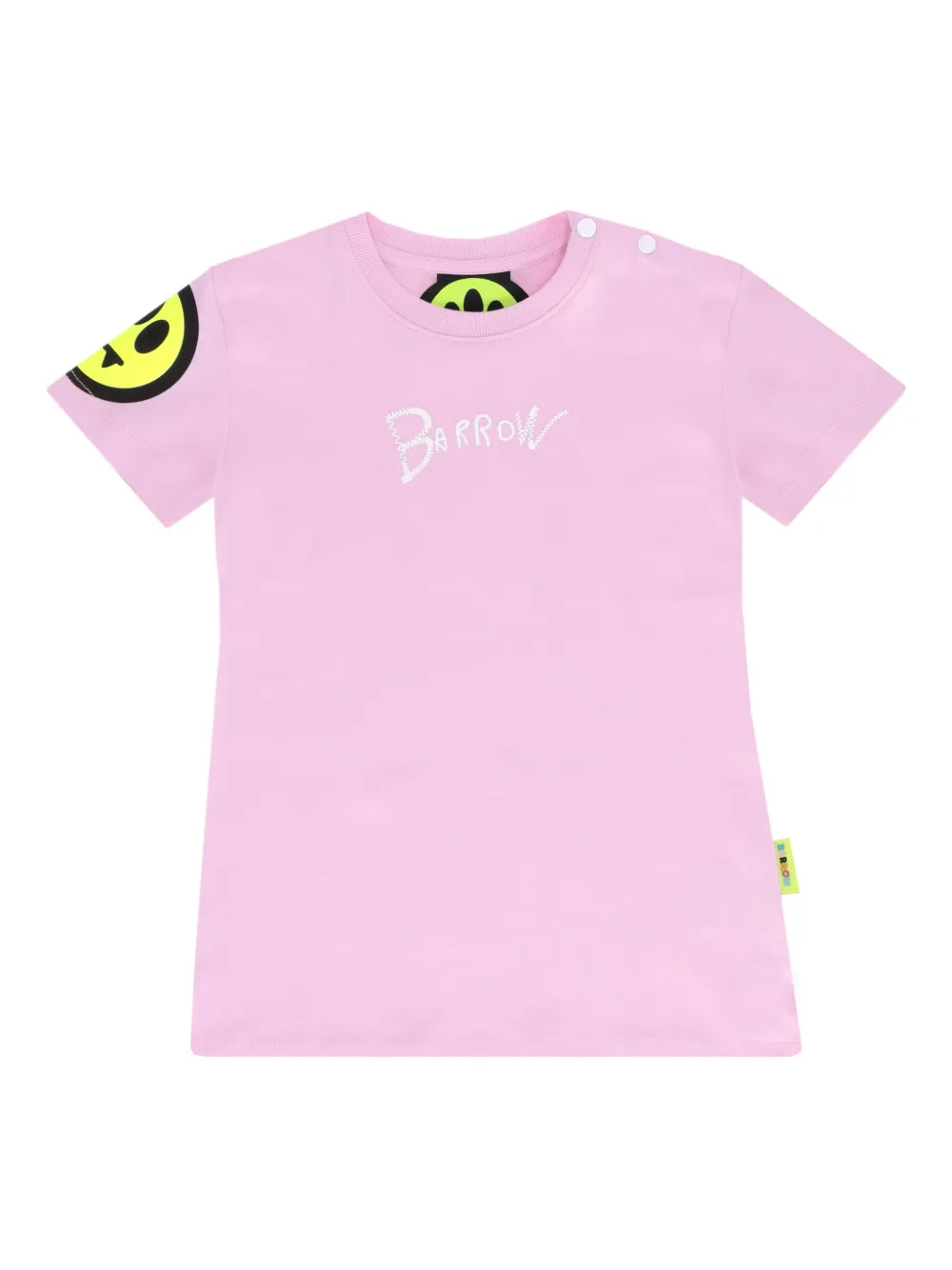 Barrow kids Jurk met logoprint Roze