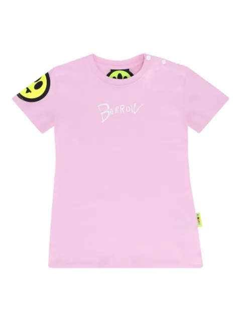 Barrow kids logo-print dress