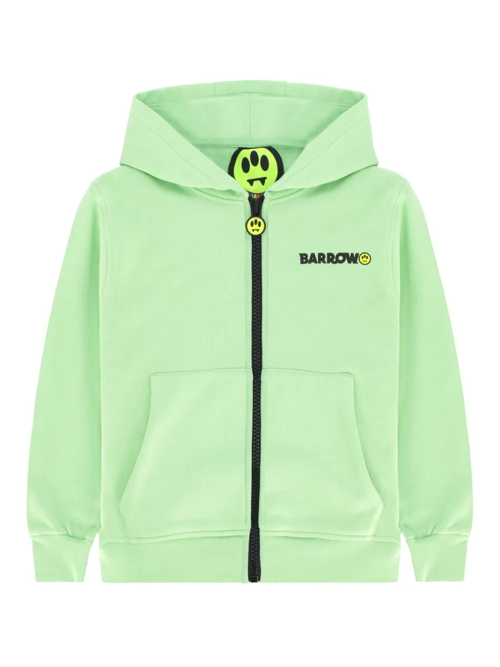 Barrow kids Hoodie met logoprint Groen