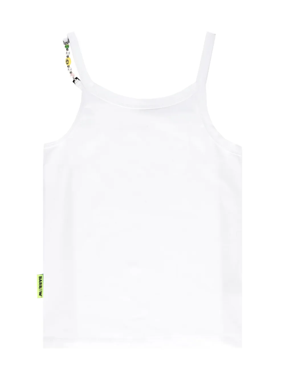 Barrow kids Tanktop met kralenketting Wit