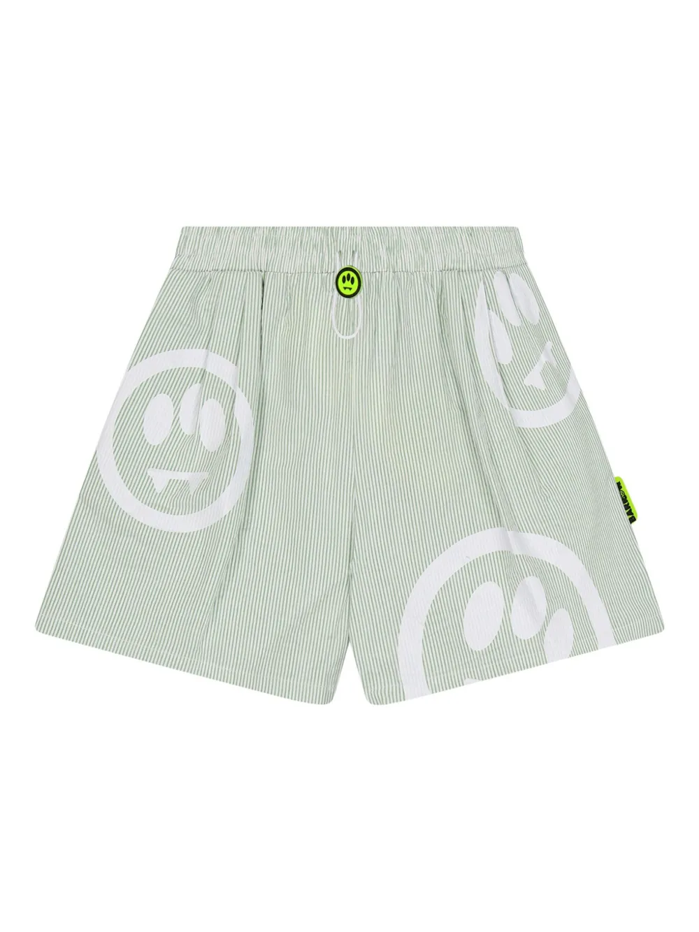 Barrow kids Shorts van popeline Groen