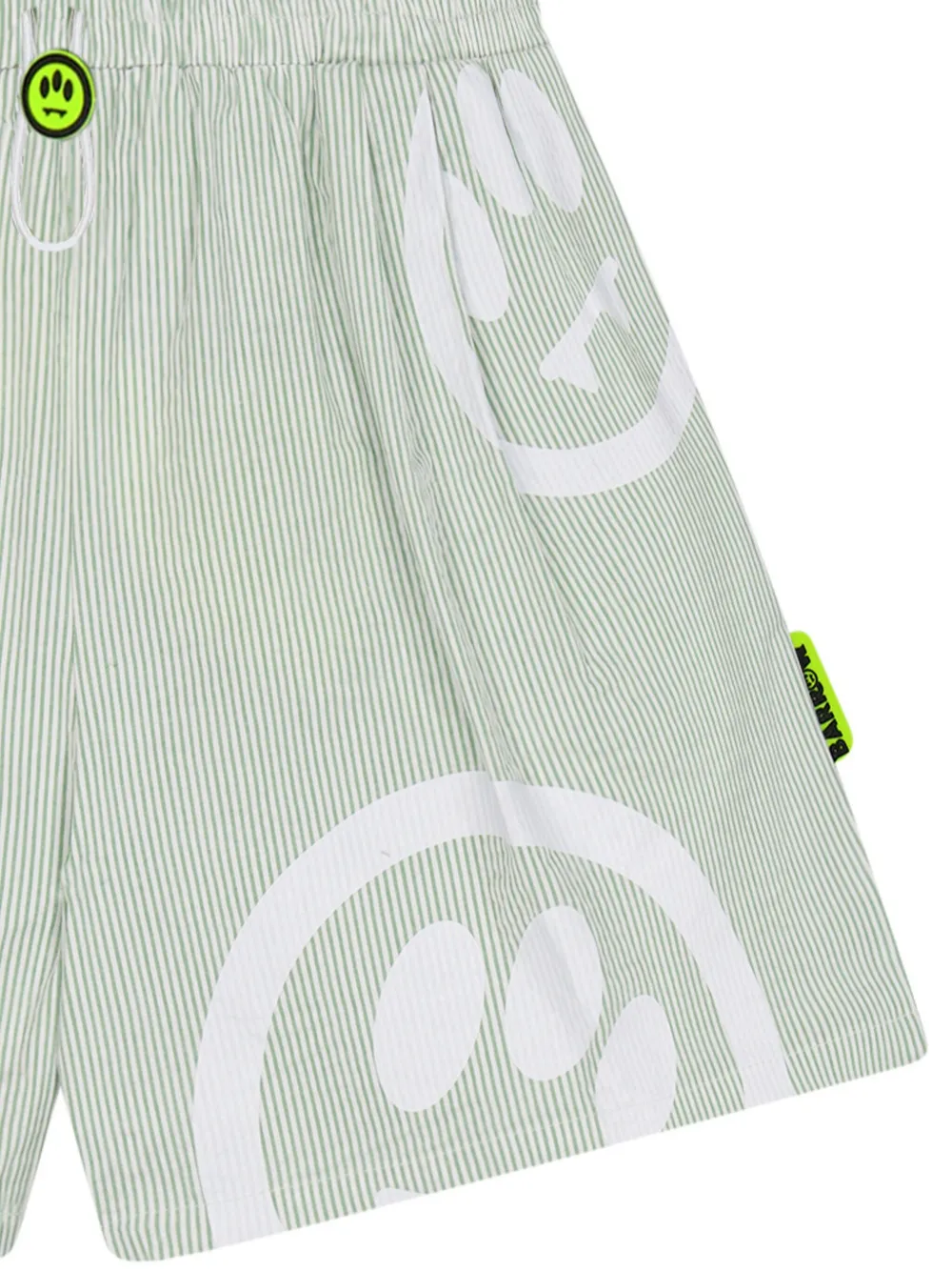 Barrow kids Shorts van popeline Groen