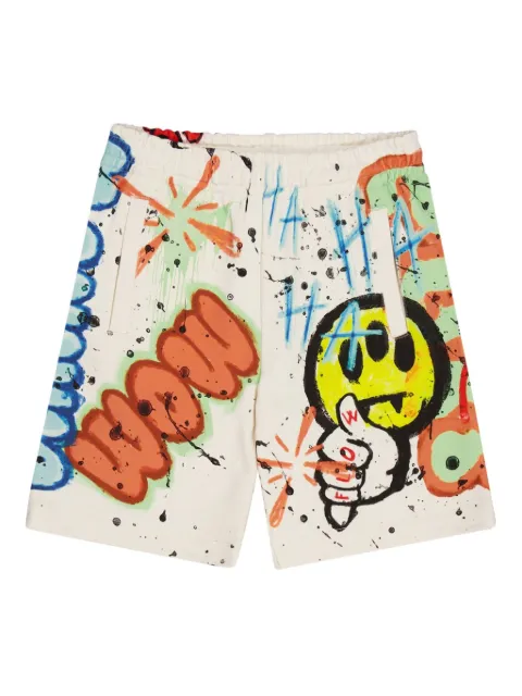 Barrow kids bermudas con estampado gráfico